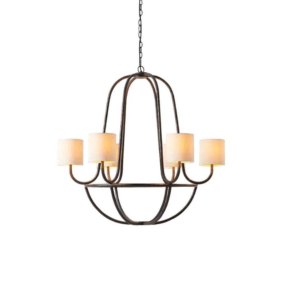 Black Candle Light Chandelier — Chandelier | Maison Monashee — view 14