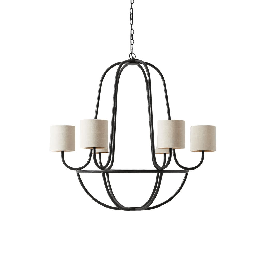 Black Candle Light Chandelier — Chandelier | Maison Monashee — view 15