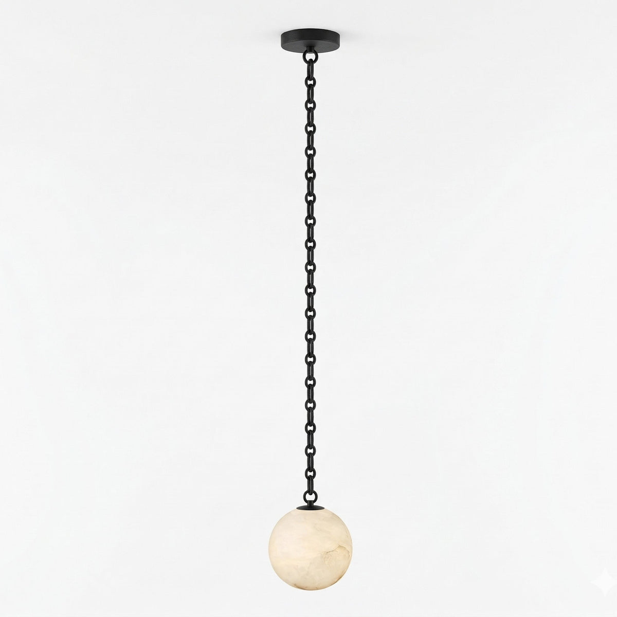 Industrial Orb Chandelier — Chandelier | Maison Monashee — view 15
