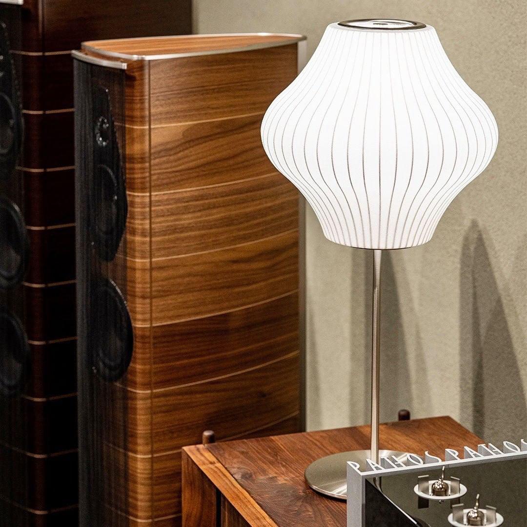 White Side Table Lamp — Table Lamp | Maison Monashee — view 19
