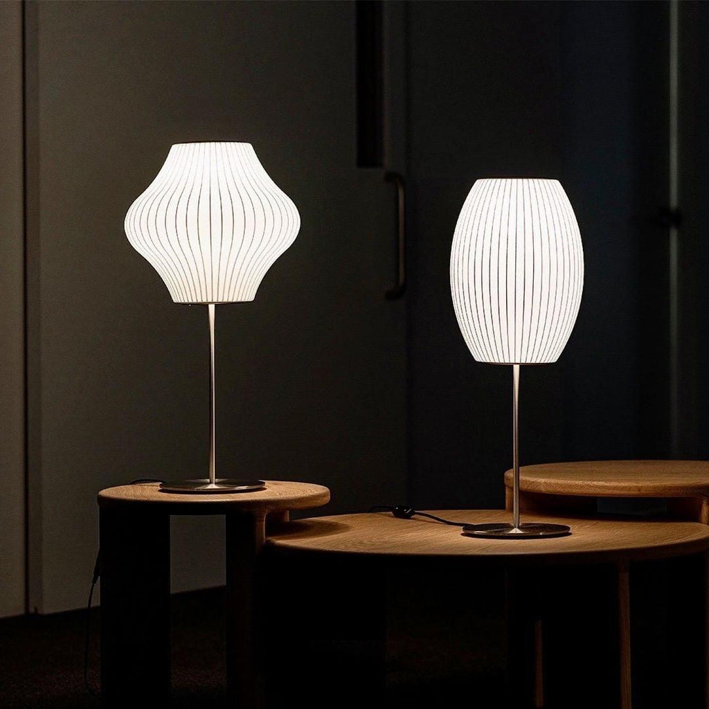 White Side Table Lamp — Table Lamp | Maison Monashee — view 2