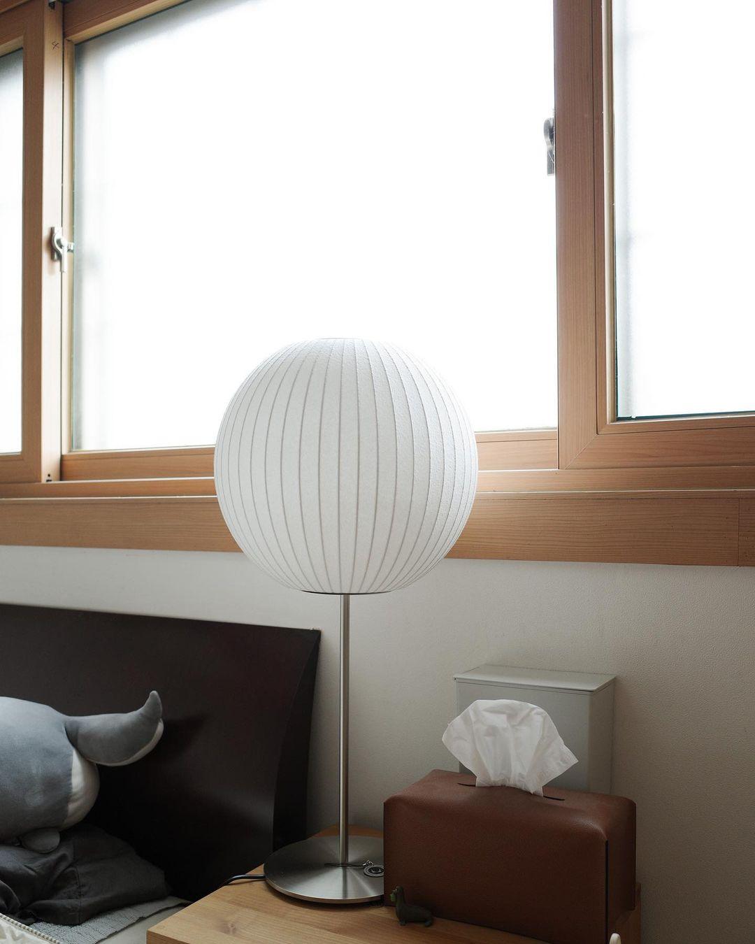 White Side Table Lamp — Table Lamp | Maison Monashee — view 31