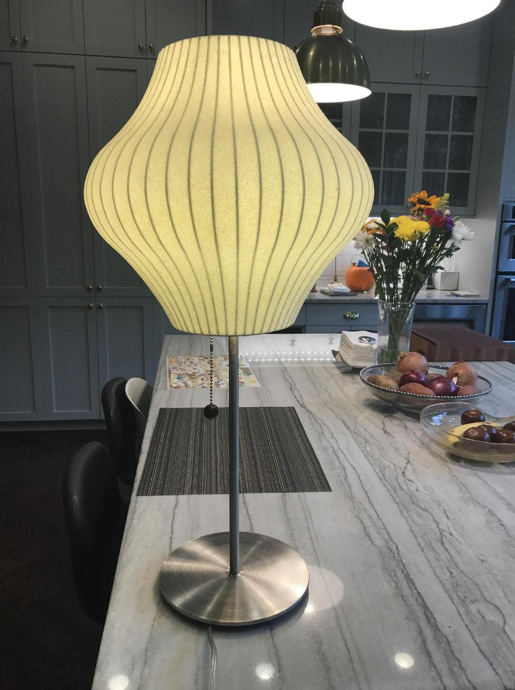 White Side Table Lamp — Table Lamp | Maison Monashee — view 30