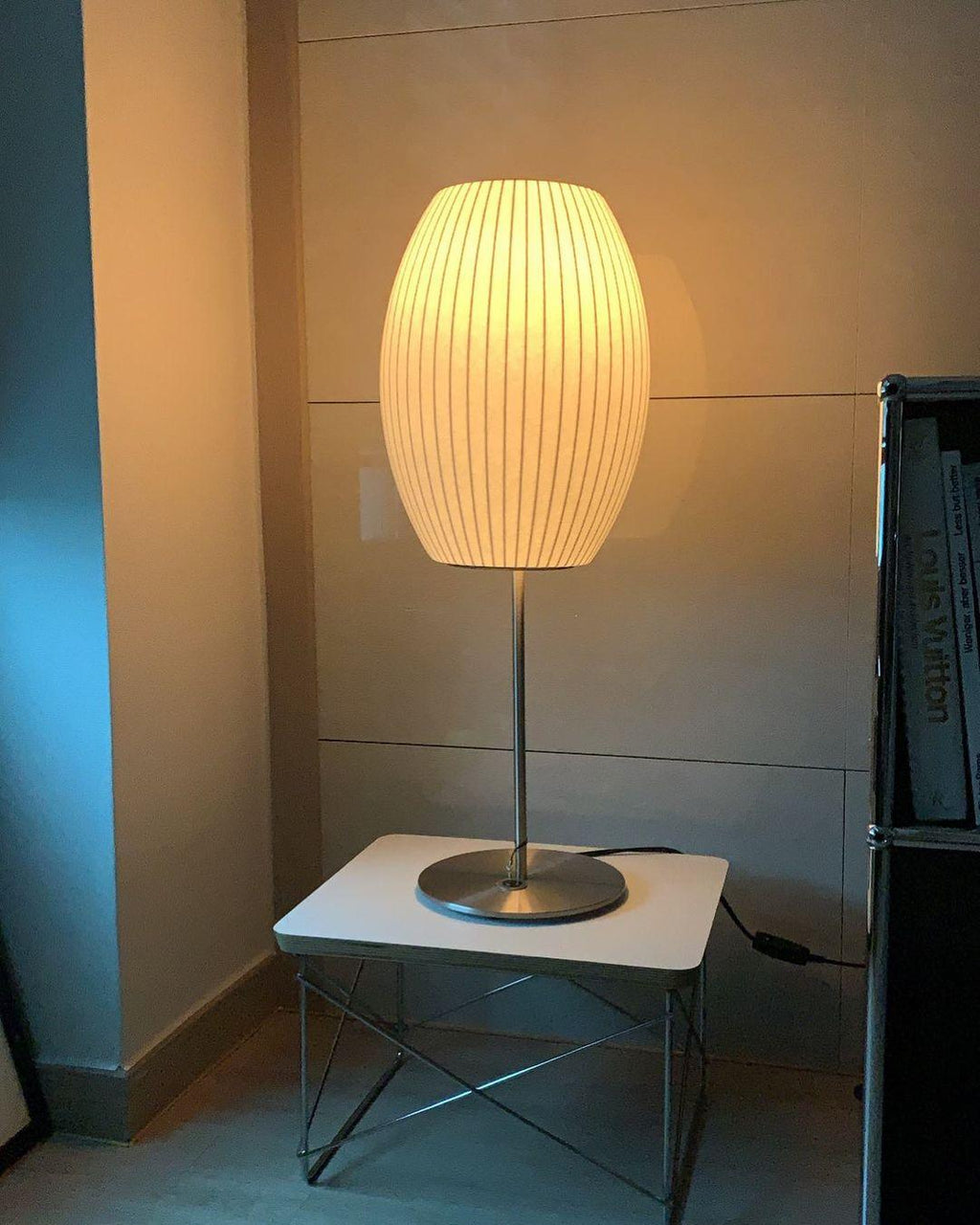 White Side Table Lamp — Table Lamp | Maison Monashee — view 29