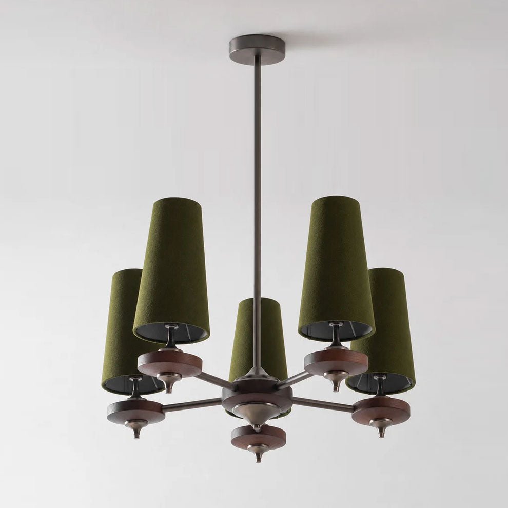 Green Sputnik Chandelier — Chandelier | Maison Monashee — view 25