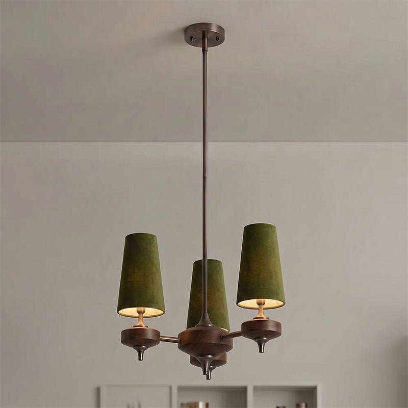 Green Sputnik Chandelier — Chandelier | Maison Monashee — view 10