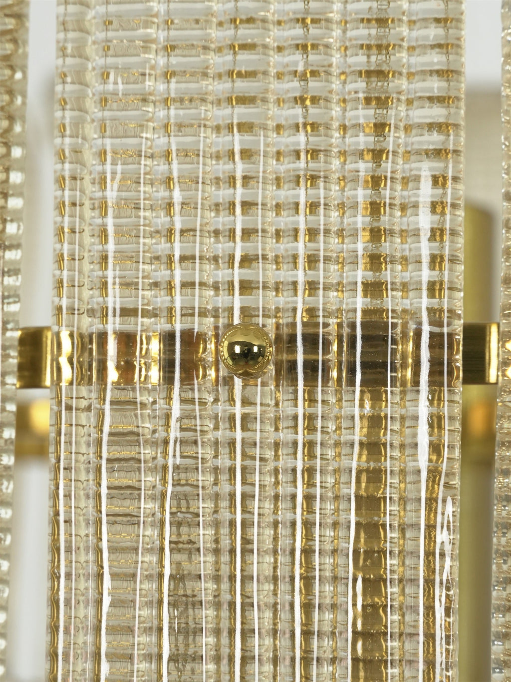 Glass Geometric Chandelier — Chandelier | Maison Monashee — view 14