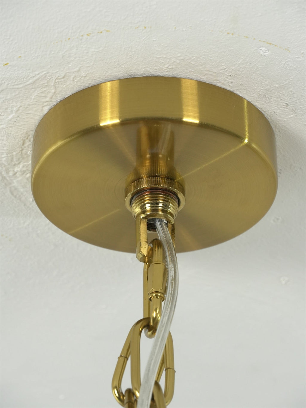 Glass Geometric Chandelier — Chandelier | Maison Monashee — view 16