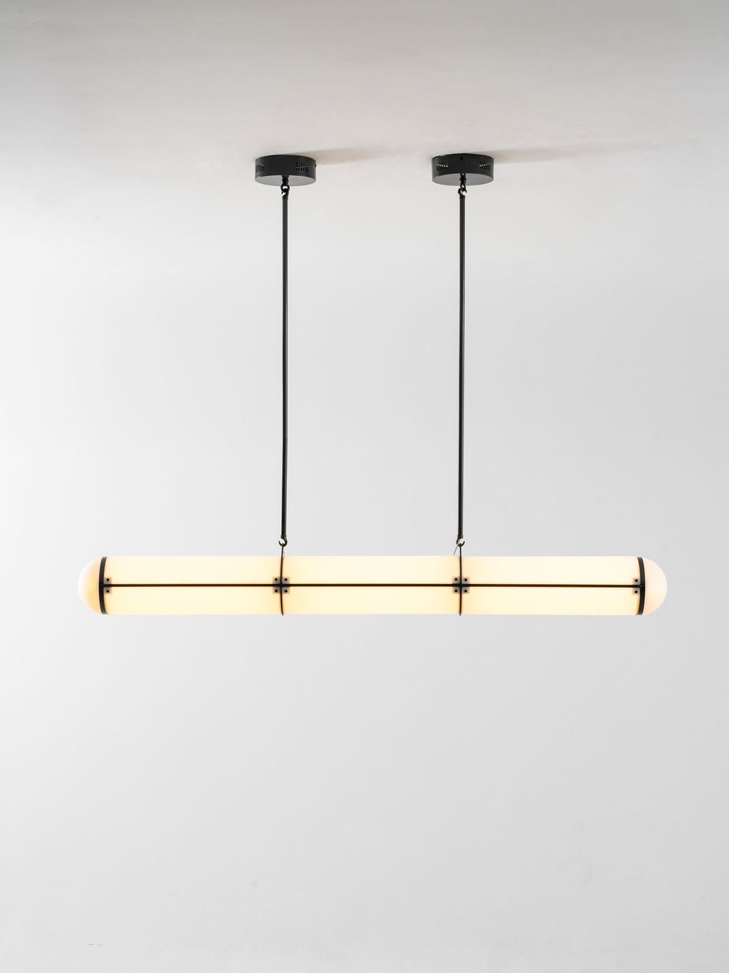 Round Linear Pendant Light — Pendant Light | Maison Monashee — view 50