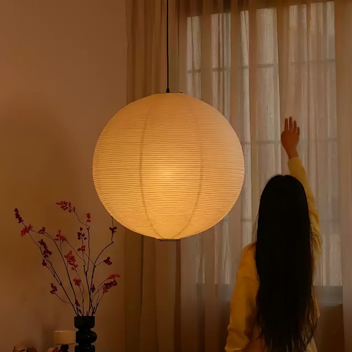 Round Lantern Pendant Light — Pendant Light | Maison Monashee — view 54