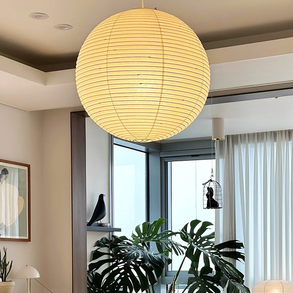 Round Lantern Pendant Light — Pendant Light | Maison Monashee — view 4