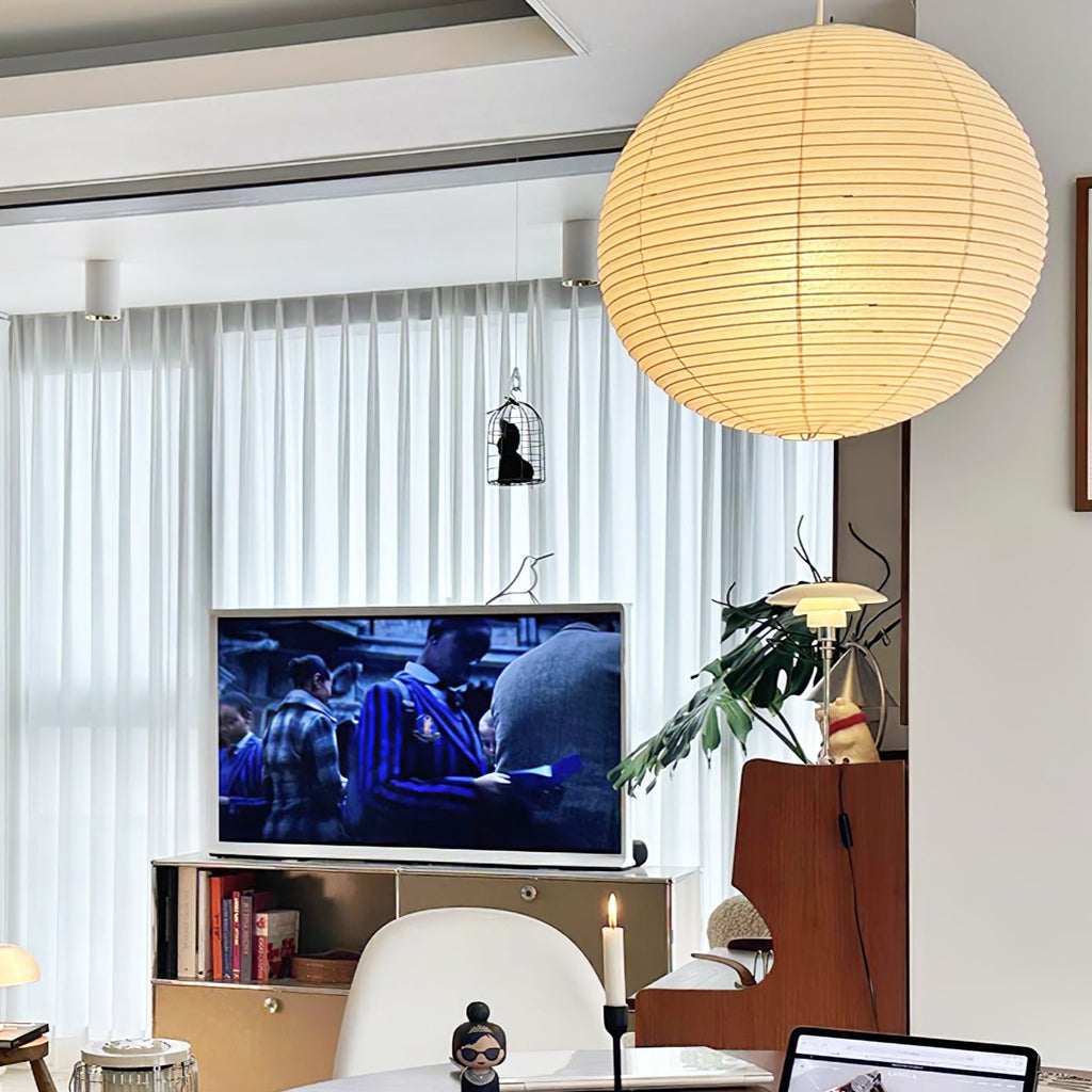 Round Lantern Pendant Light — Pendant Light | Maison Monashee — view 55
