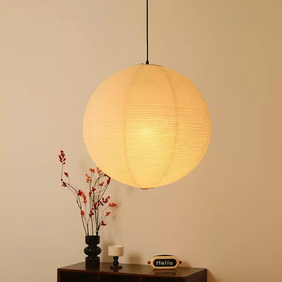 Round Lantern Pendant Light — Pendant Light | Maison Monashee — view 21