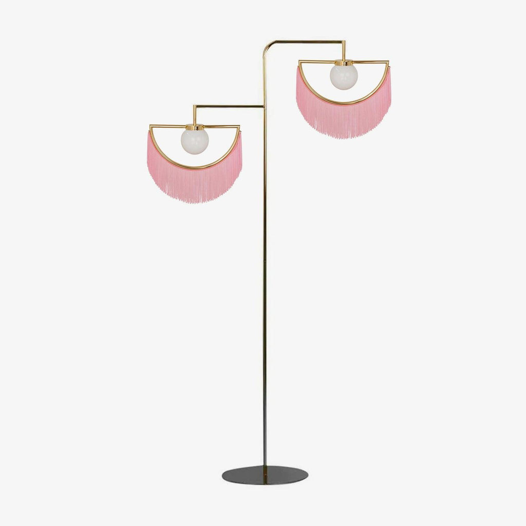 Gold Globe Floor Lamp — Floor Lamp | Maison Monashee — view 24